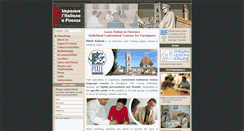 Desktop Screenshot of italiancoursesflorence.com